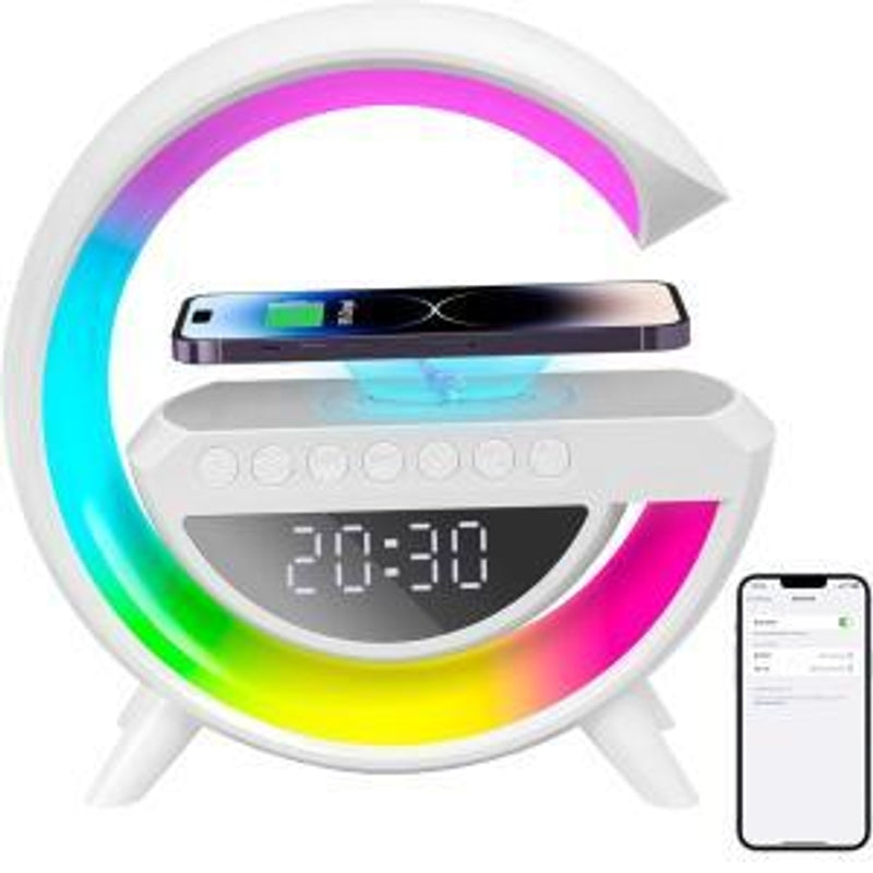 Altavoz Bluetooth G 3 em 1 Carregador sem fio Lâmpada LED - Villvynia