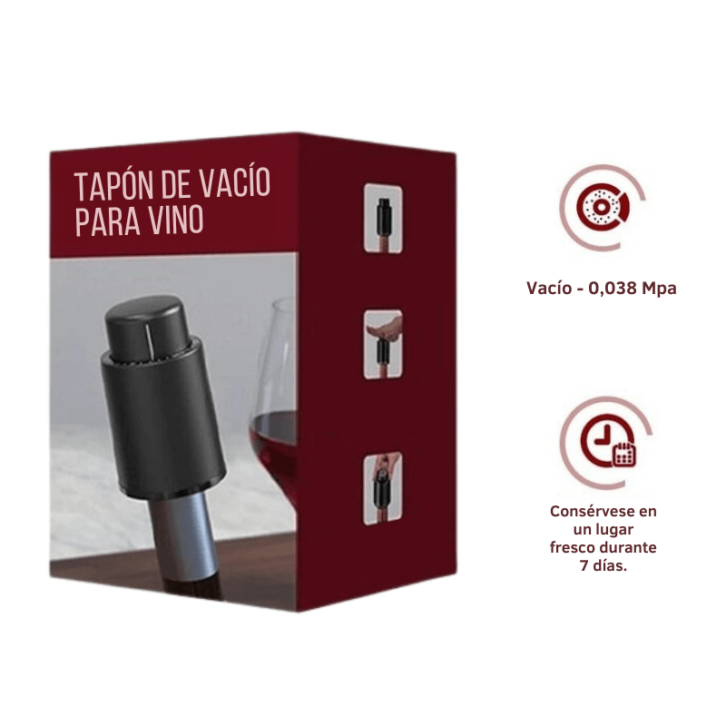 Tapón para botella de vino