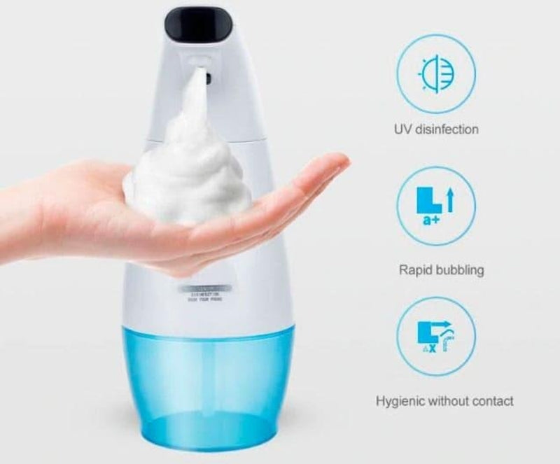 Dispensador Automático de Espuma para Mãos com Sensor Infravermelho - Villvynia 