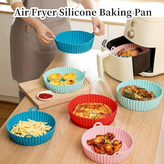 Recipiente de silicone para air fryer - Villvynia 